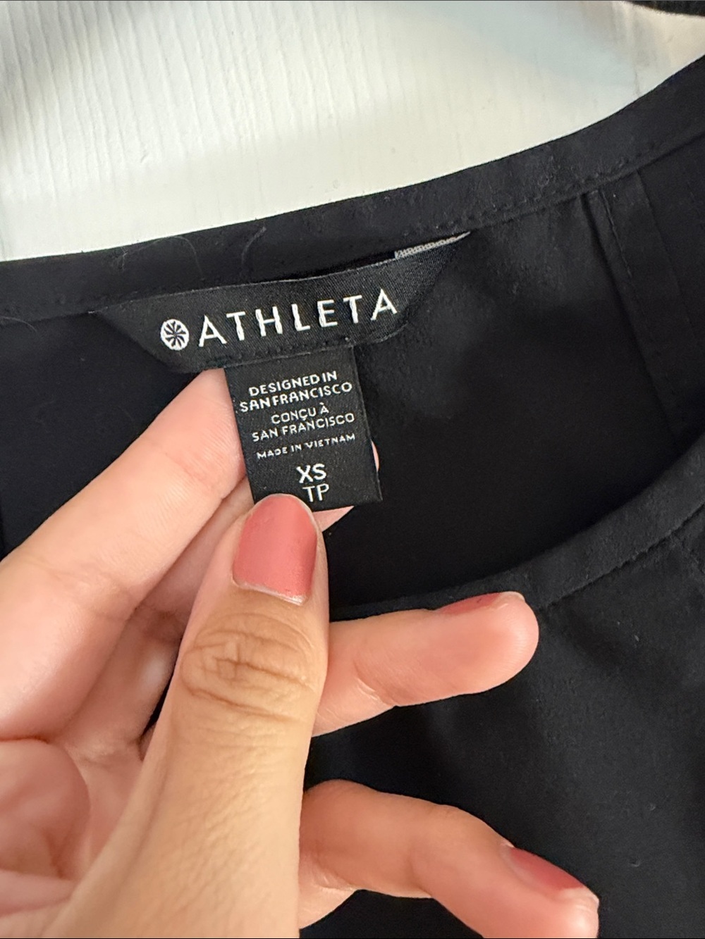 Athleta zephyr refined tank black XS - Picture 3 of 5